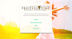 Desktop Screenshot of fruitfulvine.org